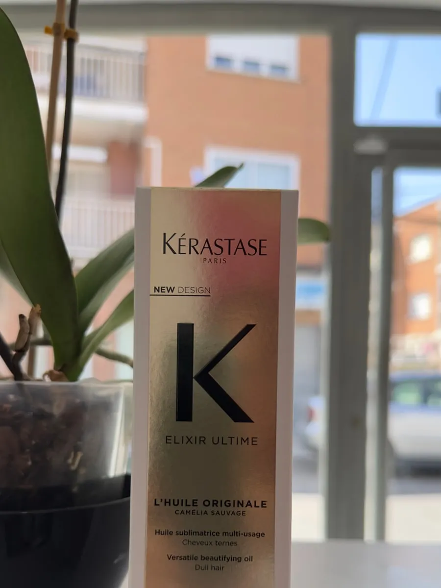 L'Huile Originale de Kérastase, fotografiado en el salón